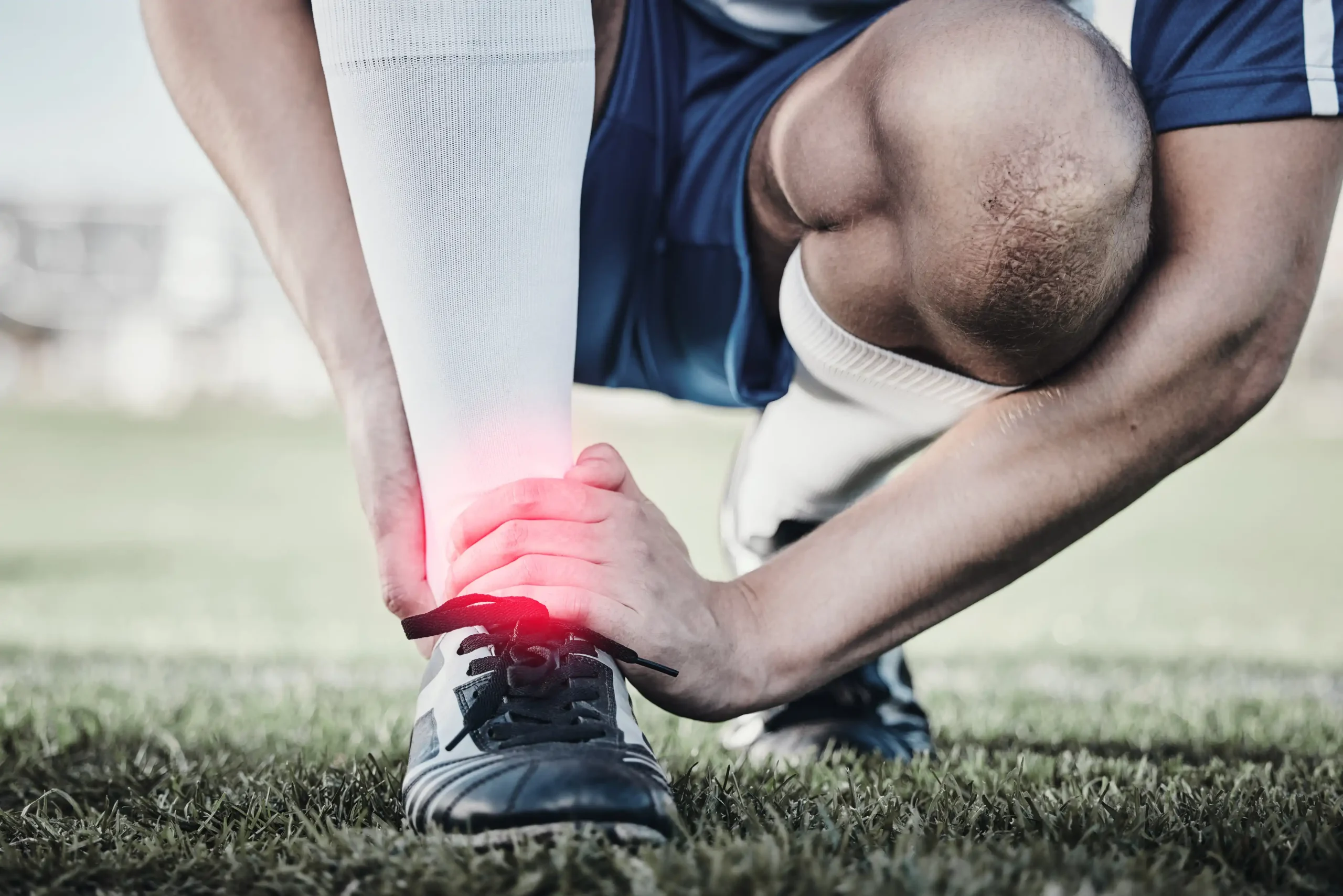 Football player – sports injury treatment in Naperville